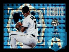 2021 Panini Mosaic Debuts Silver Mosaic Prizm Sixto Sanchez #PD6 Rookie